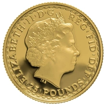 2008 Quarter Ounce Proof Britannia Gold Coin