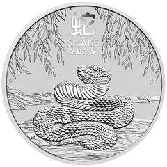 2025 Year of the Snake Silver Coin 1kg Perth Mint Australian Lunar Series
