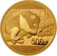 2016 30g Gold Chinese Panda Coin