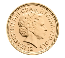 2012 Gold Sovereign Diamond Jubilee
