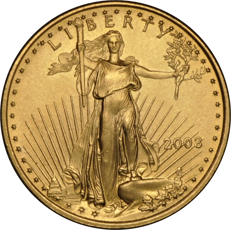 2003 1/4oz American Eagle Gold Coin