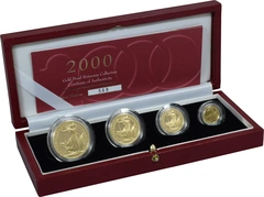 2000 Proof Gold Britannia 4 Coin Set Boxed