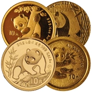 Tenth Ounce Gold Chinese Panda Best Value