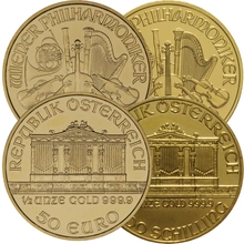 1/2oz Austrian Gold Philharmonic Coin Best Value