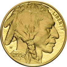 2006 American Buffalo One Ounce Gold Proof Coin Boxed