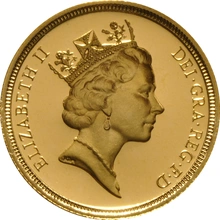 1988 Gold Proof Sovereign Three Coin Set