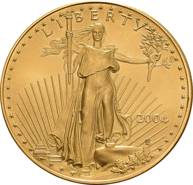 2004 American Eagle Gold Coin 1oz