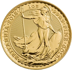 2018 Gold Britannia Coin 1oz PCGS MS69