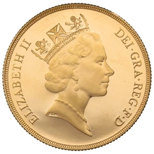 1992 £2 Two Pound Proof Gold Coin (Double Sovereign)
