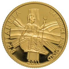 2011 Proof 1/4oz Gold Britannia Coin