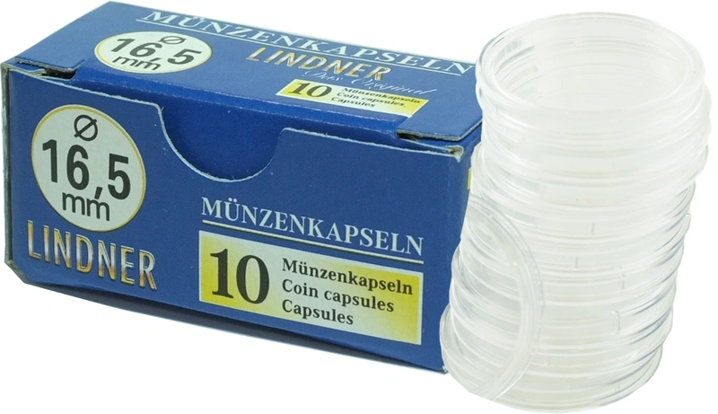 Lindner 2251165 Cápsulas Para Onedas-paquete De 100