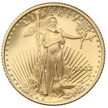 2003 Proof Gold Eagle 4-Coin Set Boxed