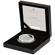 2025 Britannia 2oz Silver Proof Coin Boxed