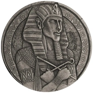Egyptian Relics Pharaoh Amenhotep IV Silver Coin 2oz