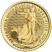 2023 King Charles III Tenth Ounce Gold Britannia