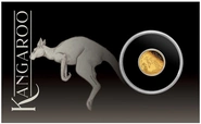 2024 Australian 'Mini Roo' 0.5g gold coin