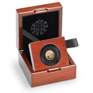 2014 Boxed Quarter Sovereign Gold Proof Coin 