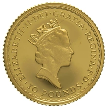 1994 Tenth Ounce Proof Britannia Gold Coin