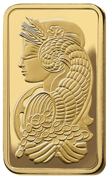 PAMP 10oz Gold Bar Minted
