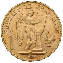1898 20 French Francs - Guardian Angel - A
