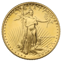1988 Proof Quarter Ounce Eagle Gold Coin MCMLXXXVIII