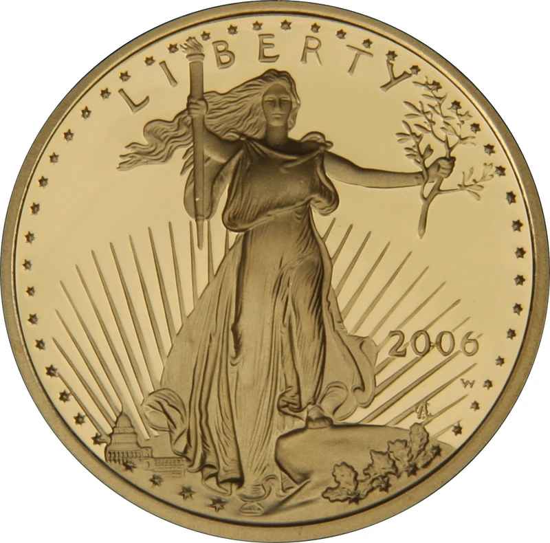 2006 Proof 1/4oz American Eagle Gold Coin