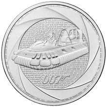 2025 Six Decades of 007, Bond of the 1990s 1oz Silver Coin - From