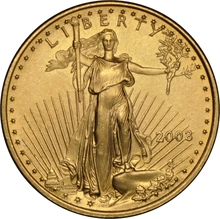 2003 Quarter Ounce Eagle Gold Coin