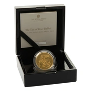 2021 1oz Peter Rabbit Proof Gold Coin Boxed