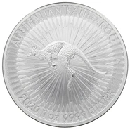 2020 1oz Silver Australian Kangaroo Coin