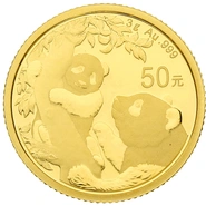 2021 3g Gold Chinese Panda Coin