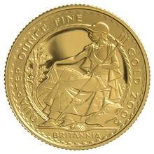 2005 Proof Britannia Gold 3-Coin Set Boxed