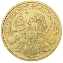 2019 Half Ounce Austrian Gold Philharmonic Coin