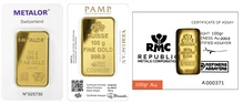 100g Gold Bars Best Value