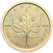 2024 Half Ounce Gold Maple