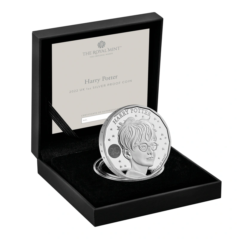 2022 Harry Potter Proof 1oz Silver Coin | BullionByPost - From $150.00