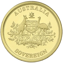 2011 Australian Gold Proof Sovereign Boxed