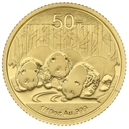 2013 1/10 oz Gold Chinese Panda Coin