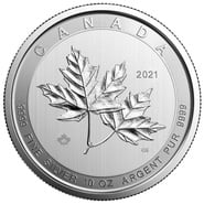 2021 10oz Magnificent Maple Silver Coin
