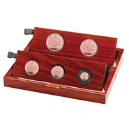 2022 Gold Proof Sovereign Five Coin Set - Fifth Head Boxed