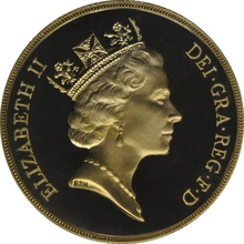 1985 £2 Two Pound Proof Gold Coin (Double Sovereign)