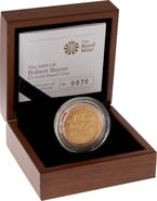 2009 Two Pound Proof Gold Coin: Robert Burns