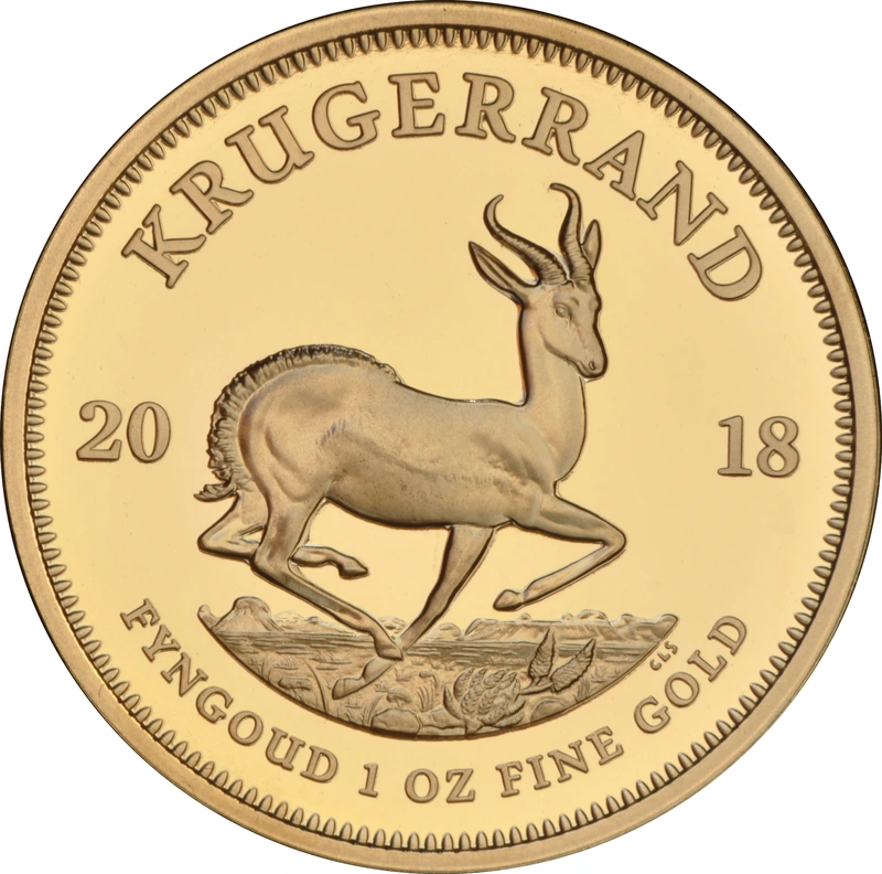 2018 1oz Gold Proof Krugerrand