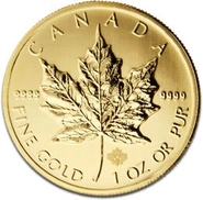 2013 Canadian Maple Leaf Gold Coin 1oz