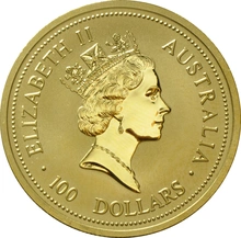 1998 1oz Gold Australian Nugget
