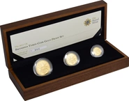 2011 Proof Gold Britannia 3 Coin Set Boxed