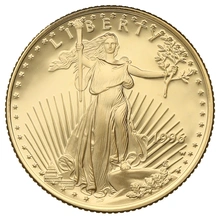 1996 Proof 1/4oz American Eagle Gold Coin Boxed
