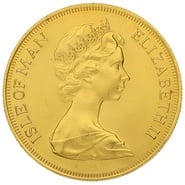 1979 - Gold £5 Coin (Quintuple Sovereign) Isle of Man