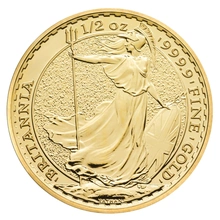 Best Value Half Ounce Britannia Gold Coin