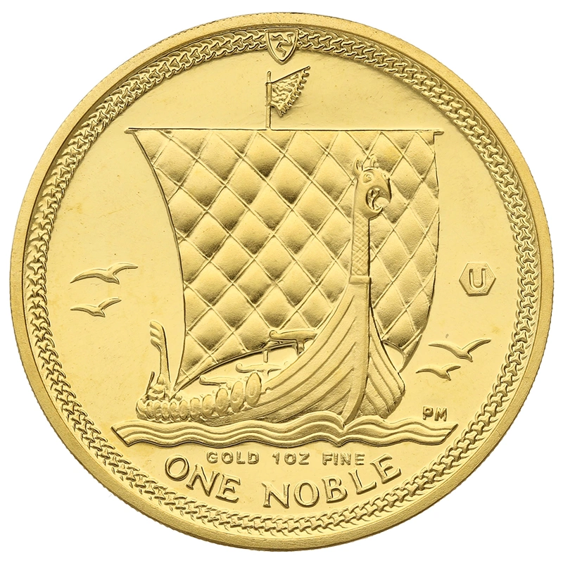 2009 1oz Gold, Isle of Man Noble